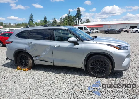 2021 Toyota Highlander Hybrid Limited z USA, uszkodzony, nr VIN 5TDDBRCH2MS016124